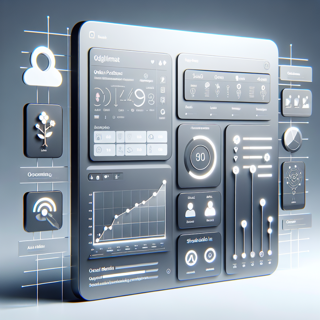 Photorealistic digital interface showcasing SleekPost