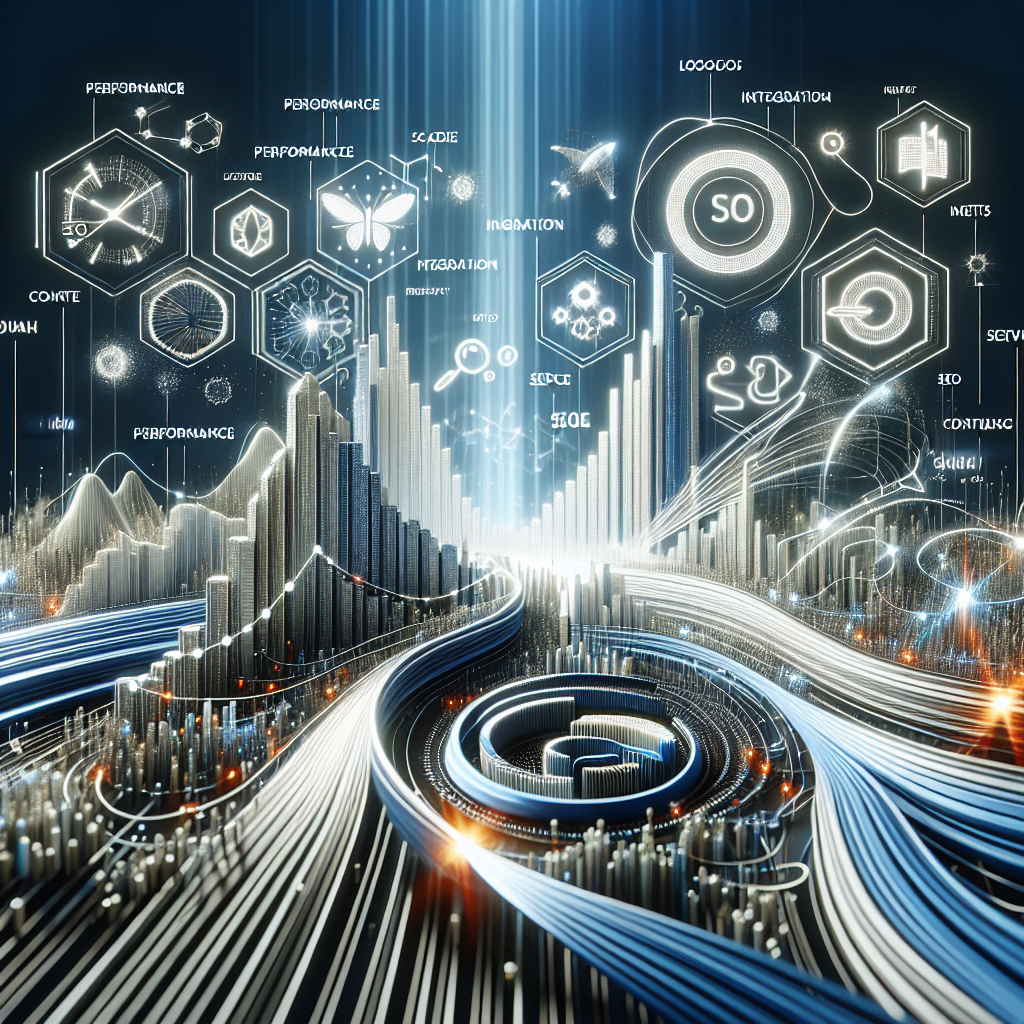 stylized conceptual data streams converging digital strategy for software as a service success